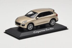 Porsche Cayenne 958 Turbo Auriu Minichamps 1:43 WAP0200050E Metal - imaginea 2 din 4