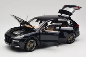 Porsche Cayenne Turbo S 958 Blue Metallic Minichamps 1:18 110064001 Metal - imaginea 2 din 8