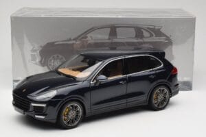 Porsche Cayenne Turbo S 958 Blue Metallic Minichamps 1:18 110064001 Metal - imaginea 8 din 8