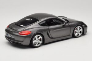 Porsche Cayman 981 S Gri Minichamps 1:18 WAP0210070D Metal - imaginea 3 din 8