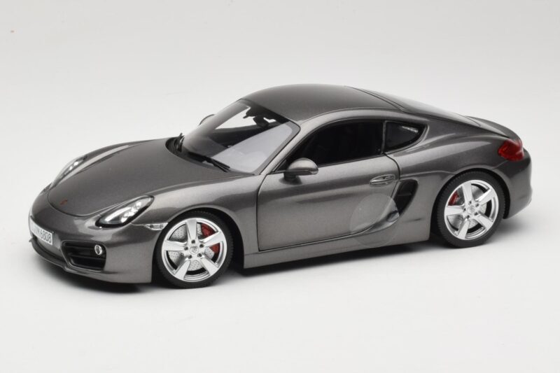 Porsche Cayman 981 S Gri Minichamps 1:18 WAP0210070D Metal