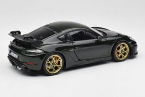 Porsche Cayman GT4 RS 982 Weissach Package Brewster Green Norev 1:18 187250 Metal - imaginea 3 din 8
