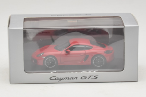 Porsche Cayman 981 GTS Roșu Minichamps 1:43 WAP0200150E Metal - imaginea 5 din 5