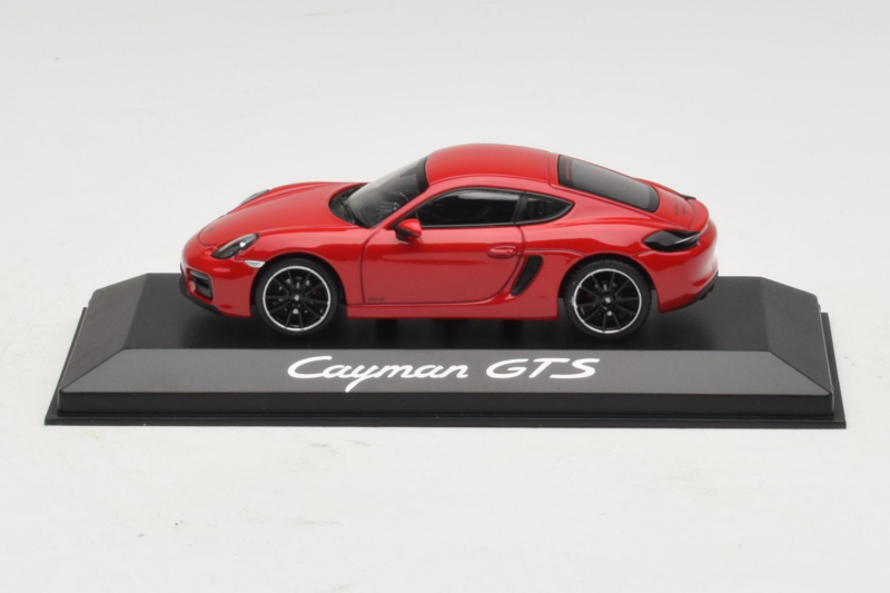Porsche Cayman 981 GTS Roșu Minichamps 1:43 WAP0200150E Metal