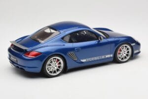 Porsche Cayman R 987.2 Aqua Blue Metallic GT Spirit 1:18 GT901 Rășină - imaginea 2 din 6