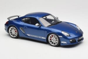 Porsche Cayman R 987.2 Aqua Blue Metallic GT Spirit 1:18 GT901 Rășină - imaginea 4 din 6