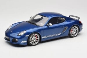 Porsche Cayman R 987.2 Aqua Blue Metallic GT Spirit 1:18 GT901 Rășină