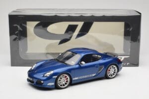 Porsche Cayman R 987.2 Aqua Blue Metallic GT Spirit 1:18 GT901 Rășină - imaginea 6 din 6