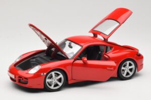 Porsche Cayman S 987.2 Roșu Maisto 1:18 31122 Metal - imaginea 2 din 8