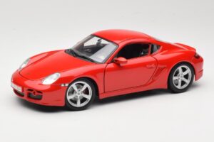 Porsche Cayman S 987.2 Roșu Maisto 1:18 31122 Metal