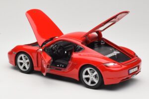 Porsche Cayman S 987.2 Roșu Maisto 1:18 31122 Metal - imaginea 5 din 8