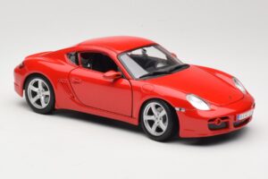 Porsche Cayman S 987.2 Roșu Maisto 1:18 31122 Metal - imaginea 6 din 8