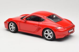 Porsche Cayman S 987.2 Roșu Maisto 1:18 31122 Metal - imaginea 7 din 8