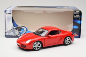 Porsche Cayman S 987.2 Roșu Maisto 1:18 31122 Metal - imaginea 8 din 8