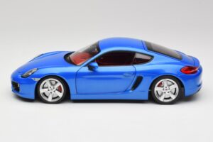 Porsche Cayman 981 S Aqua Albastru Metalizat Minichamps 1:18 110062221 Metal - imaginea 4 din 8