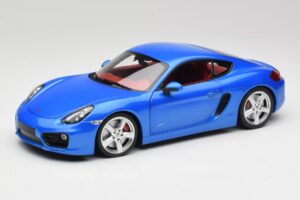 Porsche Cayman 981 S Aqua Albastru Metalizat Minichamps 1:18 110062221 Metal
