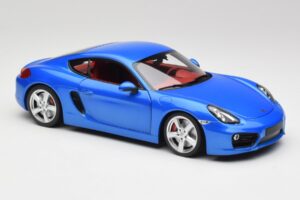 Porsche Cayman 981 S Aqua Albastru Metalizat Minichamps 1:18 110062221 Metal - imaginea 6 din 8