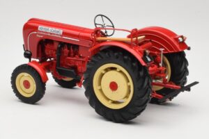 Porsche-Diesel Super Tractor Hofherr Schrantz Roșu Minichamps 1:18 109183071 Metal - imaginea 7 din 8
