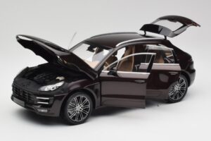 Porsche Macan 95B Turbo Mahon Metalizat Minichamps 1:18 110062500 Metal - imaginea 2 din 8