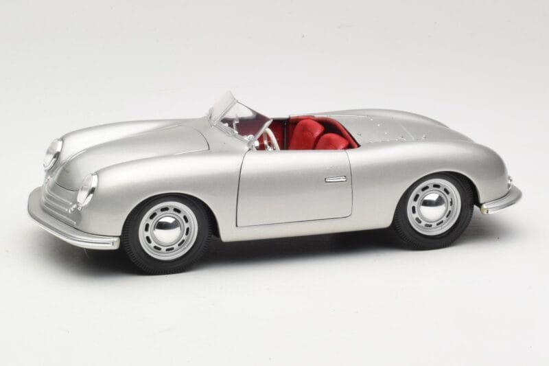 Porsche No. 1 Typ 356 Roadster Argintiu Maisto 1:18 50324 Metal