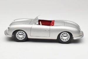 Porsche No. 1 356 Roadster Fish Argintiu Maisto 1:18 31853 Metal - imaginea 4 din 8