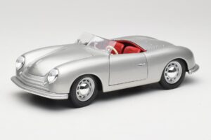 Porsche No. 1 356 Roadster Fish Argintiu Maisto 1:18 31853 Metal