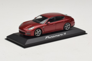 Porsche Panamera 970 4 Red Metallic Minichamps 1:43 WAP0201250E Metal - imaginea 2 din 5