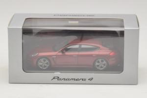 Porsche Panamera 970 4 Red Metallic Minichamps 1:43 WAP0201250E Metal - imaginea 5 din 5