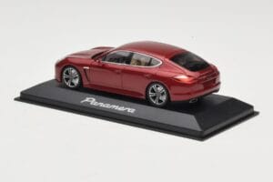 Porsche Panamera 970 Red Metallic Minichamps 1:43 WAP0200119 Metal - imaginea 3 din 4