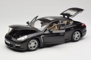 Porsche Panamera Turbo 970 Negru Maisto 1:18 36197 Metal - imaginea 2 din 8