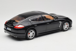 Porsche Panamera 970 Turbo Basalt Black Norev 1:18 WAP02100319 Metal - imaginea 3 din 8