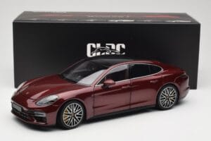 Porsche Panamera 971 Turbo S Roșu Metallic Minichamps 1:18 113061077 Metal - imaginea 8 din 8