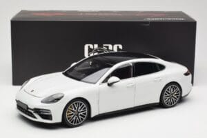 Porsche Panamera 971 Turbo S Alb Metallic Minichamps 1:18 113061074 Metal - imaginea 8 din 8