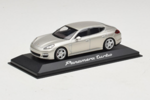 Porsche Panamera 970 Turbo Argintiu Minichamps 1:43 WAP02000519 Metal - imaginea 2 din 5