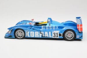 Porsche RS Spyder LMP2 #31 Team Essex C. Elgaard / J. Nielsen / K. Poulsen 24 Hours of Le Mans 2008 Norev 1:18 187519 Metal - imaginea 3 din 6