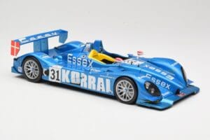 Porsche RS Spyder LMP2 #31 Team Essex C. Elgaard / J. Nielsen / K. Poulsen 24 Hours of Le Mans 2008 Norev 1:18 187519 Metal - imaginea 4 din 6