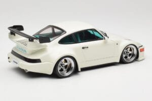 Porsche RWB 911 964 Flat Nose Grand Prix White GT Spirit 1:18 GT506 Rășină - imaginea 2 din 6
