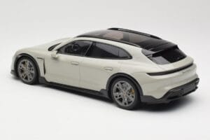 Porsche Taycan Cross Turismo Turbo S Chalk Grey Minichamps 1:18 155069302 Metal - imaginea 5 din 6
