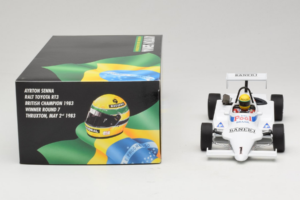 Ralt RT3 Toyota #1 A. Senna West Surrey Racing British F3 Champion 1983 Minichamps 1:18 540831811 Metal - imaginea 6 din 7