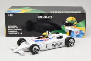 Ralt RT3 Toyota #1 A. Senna West Surrey Racing British F3 Champion 1983 Minichamps 1:18 540831811 Metal - imaginea 7 din 7