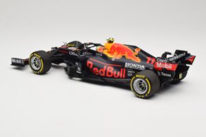 Red Bull Racing Honda RB16B #11 S. Perez Mexican GP 2021 Minichamps 1:18 110211911 Metal - imaginea 5 din 6