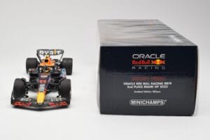 Red Bull Racing RB19 #11 S. Perez 2nd Place Miami GP 2023 Minichamps 1:18 110230511 Metal - imaginea 6 din 6