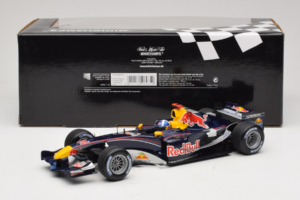 Red Bull RB1 Cosworth #14 D. Coulthard Red Bull Racing Showcar 2005 Minichamps 1:18 100050084 Metal - imaginea 6 din 7