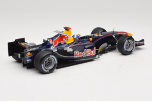 Red Bull RB1 Cosworth #14 D. Coulthard Red Bull Racing Showcar 2005 Minichamps 1:18 100050084 Metal - imaginea 2 din 7
