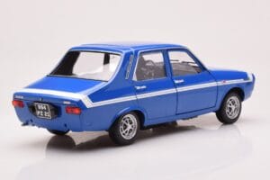 Renault 12 Gordini Fără Bare de Protecție Bleu de France Norev 1:18 185248 Metal - imaginea 3 din 8