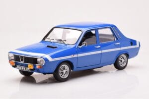 Renault 12 Gordini Fără Bare de Protecție Bleu de France Norev 1:18 185248 Metal
