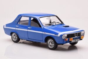 Renault 12 Gordini Fără Bare de Protecție Bleu de France Norev 1:18 185248 Metal - imaginea 6 din 8