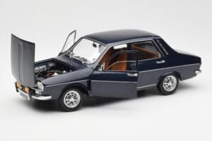 Renault 12 TS Albastru Închis Norev 1:18 185214 Metal - imaginea 2 din 8