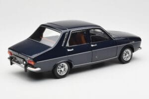 Renault 12 TS Albastru Închis Norev 1:18 185214 Metal - imaginea 3 din 8