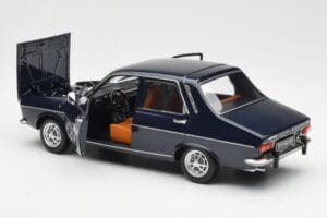 Renault 12 TS Albastru Închis Norev 1:18 185214 Metal - imaginea 5 din 8